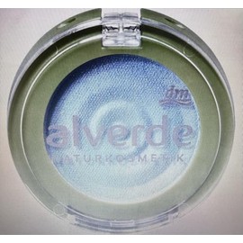 alverde Natural Cosmetics Eye Shadow Mono 12 Aquatic Blue, 1.5 g
