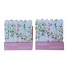Mibella 12pcs Matchbox Nail Files Set Travel Nail Files Floral