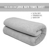 Luxury Super Jumbo Bath Sheet (100 x 200 cm-700 GSM)