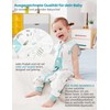 E-RIDES Baby Sleeping Bag with Feet, Summer Sleeping Bag with