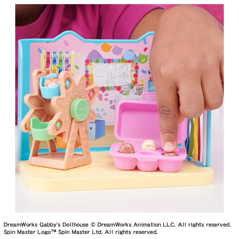 Gabby's Dollhouse Baby Box Craft Friend Room Set