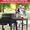 Grill Stand for Traeger Woodridge Pro/Elite Grills, Portable Folding Side