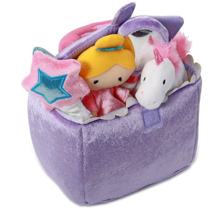 Baby GUND Play Soft Collection, Princess Castle 5-Piece Plush Playset