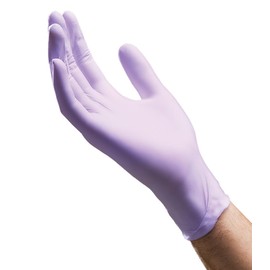 Lavender Nitrile Powder-Free Exam Gloves by Halyard Health Size Medium