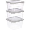 KOTARBAU® 3-Piece Set Food Storage Container with Lid 165 x