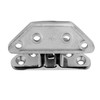 Long Reach Stainless Hatch Hinge, Heavy Duty Marine Grade 316