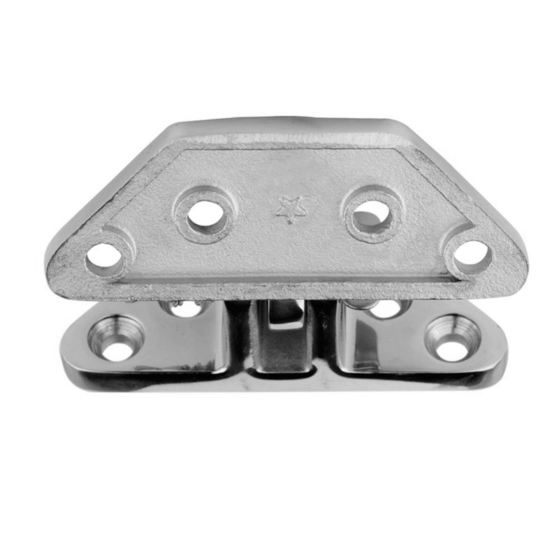 Long Reach Stainless Hatch Hinge, Heavy Duty Marine Grade 316