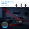 AMIR Projection Alarm Clock for Bedroom, 7.9 in Projector Clock