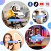 Sensyne 14'' Selfie Ring Light with 62'' Tripod Stand and