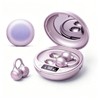Clip-On Earbuds,Open-Ear Wireless Bluetooth 6.0 Headphones with Makeup Mirror, Secure
