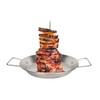 Vertical Skewer Grill Stainless Steel Detachable Multi Functional BBQ Grill