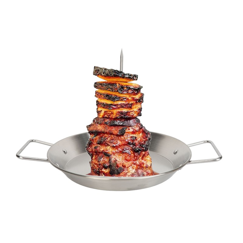 Vertical Skewer Grill Stainless Steel Detachable Multi Functional BBQ Grill
