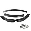 MUTUSAISI Matte Black Front Bumper Lower Lip Splitter Kit Compatible