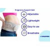 FlexaMed Pregnancy Belly and Back Support Belt - 8 Inches