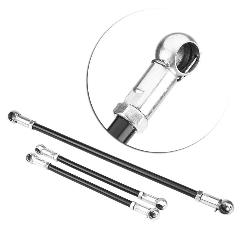 KIMISS 3pcs Aluminium Alloy Car Shift Shift Linkage for 106