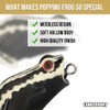 Lunkerhunt Frog Fishing Lure for Bass Fishing | Popping Frog