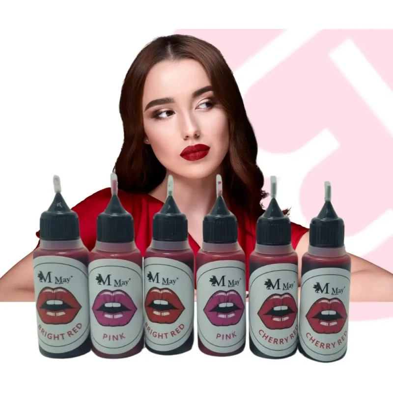 Set De 6 Hermosas Tintas Coreanas Para Labios Lip Tint
