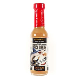 The Spicy Shark Mako Snake Hot Sauce - Featured on The Hot Ones - Made with Ghost pepper and Carolina Reaper