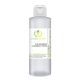 Aroma Shore Perfume Oil - Our Impression Of and compatible with 'Ed Har'Dy Women Type, 100% Pure Uncut Body Oil Our Interpretation, Perfume Body Oil
