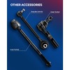 TRQ Front Left Lower Control Arm with Ball Joint Drivers