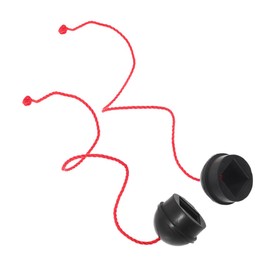 KOMBIUDA 2pcs Mini Tip Chalk Holder Rubber Cover for Pool Billiards Snooker Chalk Holder Non-Slip