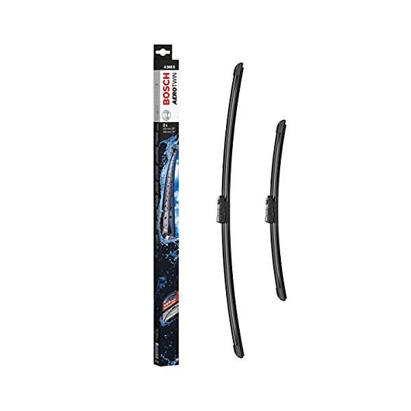 Bosch Wiper Blade Aerotwin A945S, Length: 650mm/400mm â Set of Front Wiper Blades - Only for Left-Hand Drive (EU)