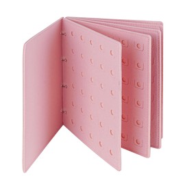 SHIDOW Shoe Charms Display Holder, Croc Charm Organizer, Pin Display Book, Flip-page Shoe Charms Holder for Croc with 120 Holes for Croc Charms Organizer and Storage in Travel Home Using (1Pcs), Alloy