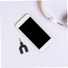Outanaya 2pcs Y Shaped Audio Port Adapter Dual Headphone Splitter