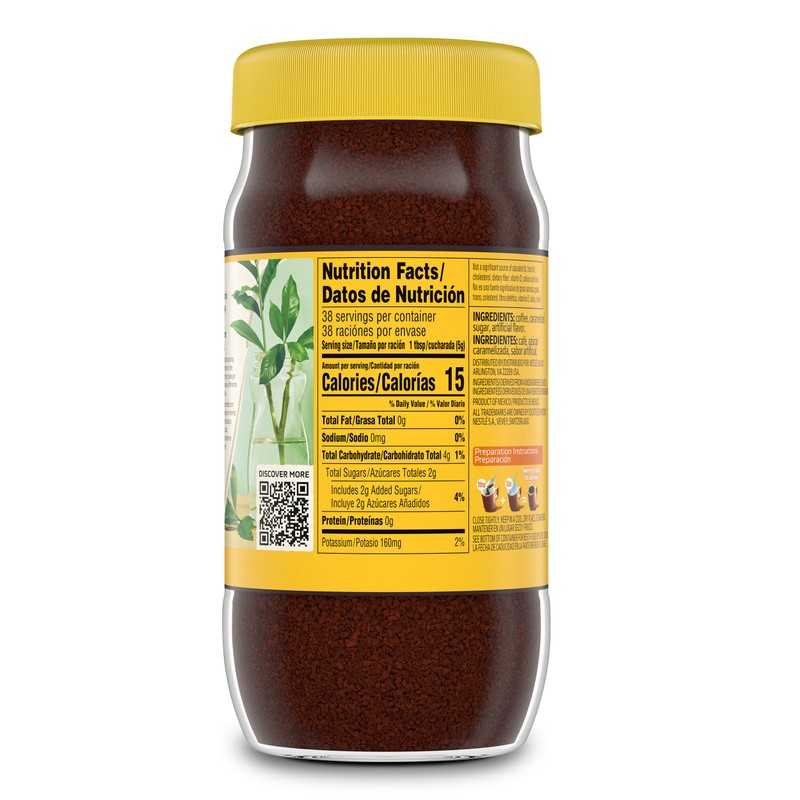 NESCAFÉ Café de Olla, Cinnamon Flavored Instant Coffee, 1 Jar