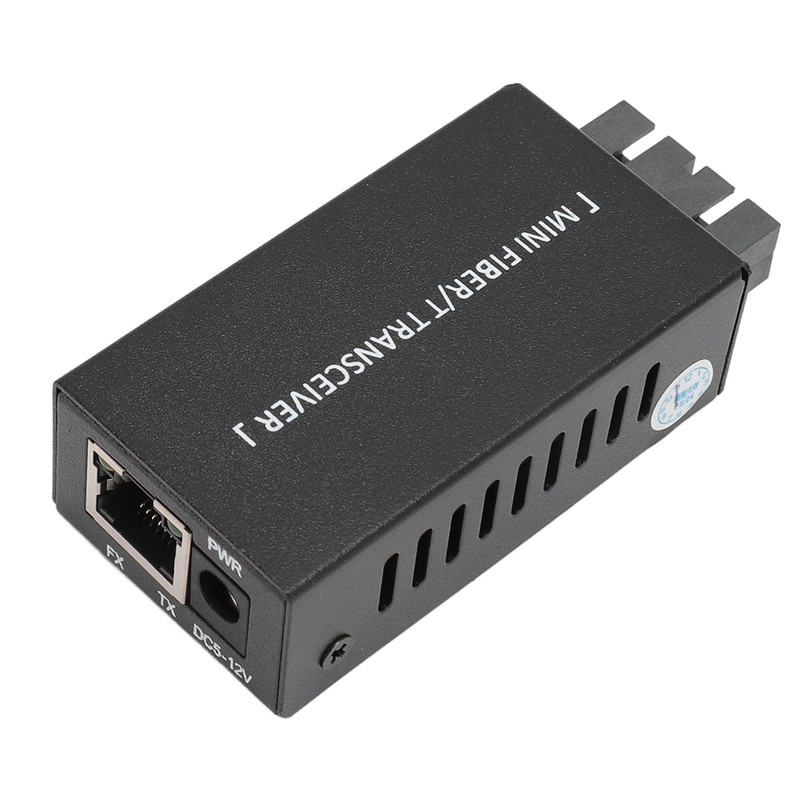 Fiber Optic Transceiver 2 Ports 10 100Mbps Self Adaptive Tx1310nm