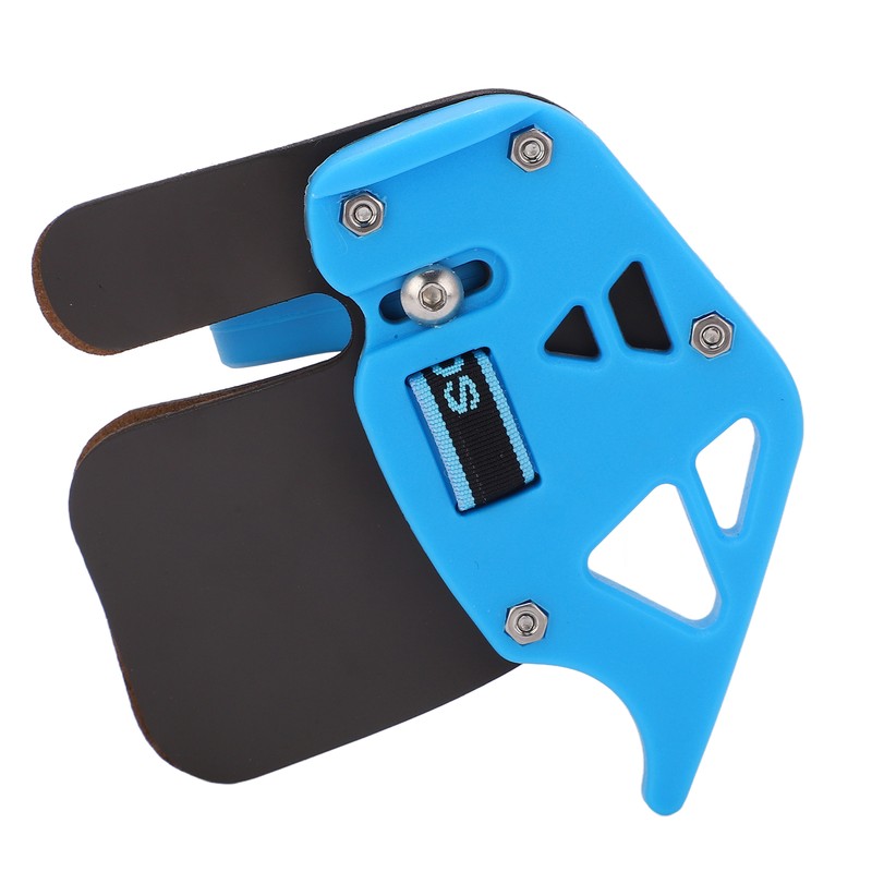 Archery Finger Tab Shooting Tabs Double Layer Leather Tabs Guard