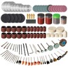 HOMEIDOL 172PCS 1/8-inch Shank Power Rotary Tool Accessories Kit- Includes