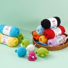 Crochet and Knitting Yarn for Beginners 3x1.76oz Yarn for Crocheting