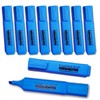 Essential Arts Square Blue Highlighter Pen Pack of 10 |