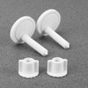Cabilock 2 Piezas Tornillos para Asiento de Inodoro Tuercas Pernos
