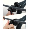 Outdoor Porch Patio Swings Plastic Fittings to Attach Canopy Frame