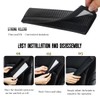 JULOPO 2PCS Carbon Fiber Texture seat Belt Covers Compatible with