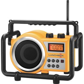 Sangean LB-100 AM FM Radio Ultra Rugged Compact Yellow