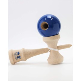 Japan Kendama Association Certified New Competition Kendama (Ozora Kendama), Solid Color, Blue, Made In Japan