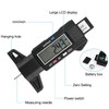 Gvolatee Tread Depth Gauge for Tyres, Tyre Tread Depth Gauge,