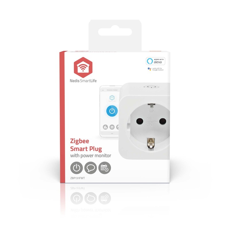 Nedis SmartLife Smart Plug - Zigbee 3.0 - Power Meter