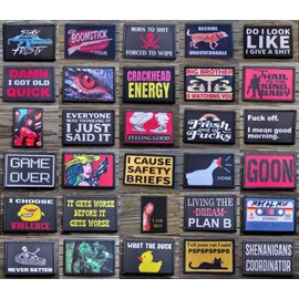 Nosy aren't You Morale Patch Removable Hook and Loop for Molle Gear, Operator Hat, Rucksack, Pack Bag, Backpack, Made in The USA