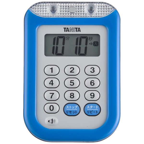 タニタ 防水大音量 タイマー TD-377 ブルー