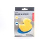 KIKKERLAND Sink Sponge And Holder Duck
