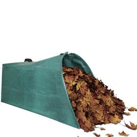 200L (53 Gallon) Heavy Duty Reusable Leaf Bag - Single Collapsible Dustpan-Type Yard Waste Bag for Collecting Leaves, Lawn Debris & Grass Clippings | Stand-Up Garden Waste Container (1)