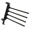 RV Clothes Drying Rack Aluminum Multifunctional Anti Rust 180° Rotatable