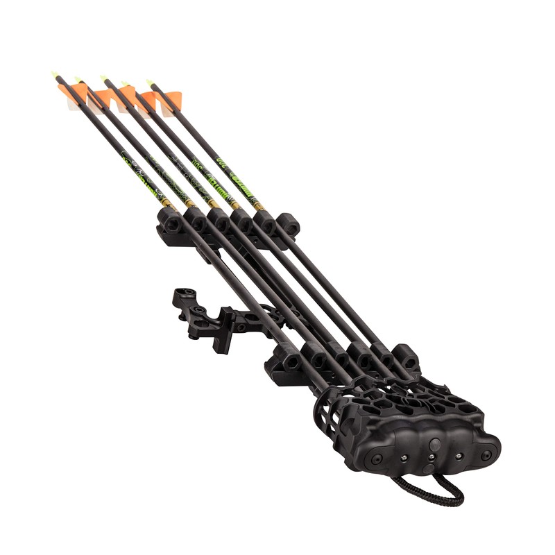 Trophy Ridge Hex Light Archery Arrow Quiver, Black