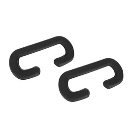 Vive Face Cushion 2pcs Sponge VR Face Cushion PU Leather VR Face Pad PU Leather Foam Face Replacement VR Face Cushion Cover for Vive VR (6mm+11mm, Random Size) Vive Face Pad