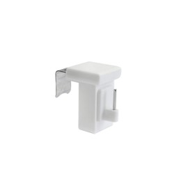 Dekondo - 4 x Window Hooks Decorative Hooks Window Clip for Window Decoration White - Window Thickness: 10-27 mm Universal