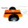 Panel Dolly, Drywall Cart, Slab Dolly, Plywood Dolly, 8" Heavy